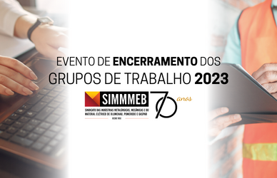 Evento De Encerramento Dos Grupos De Trabalho De J Tem Data Marcada